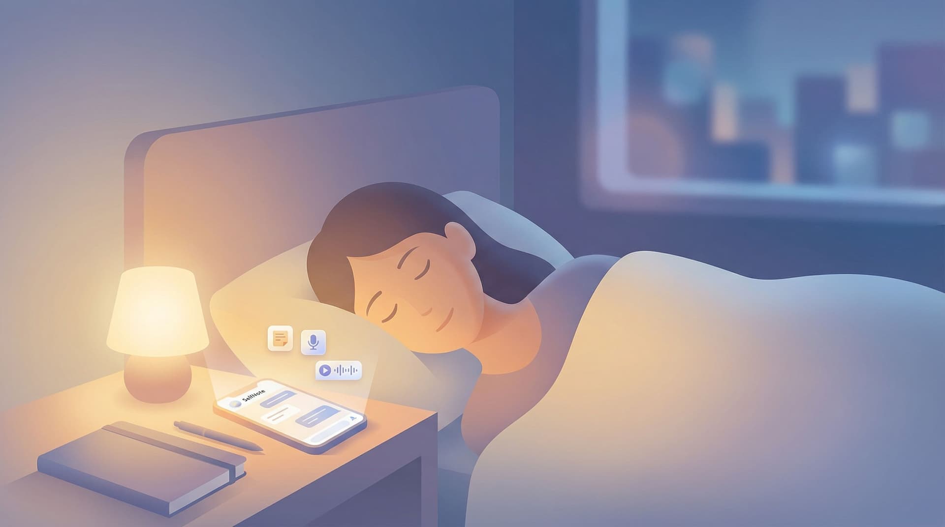 When Your Brain Feels Full: Using SelfNote as a Soft Landing Place for Worries, What-Ifs, and Half-Finished Ideas