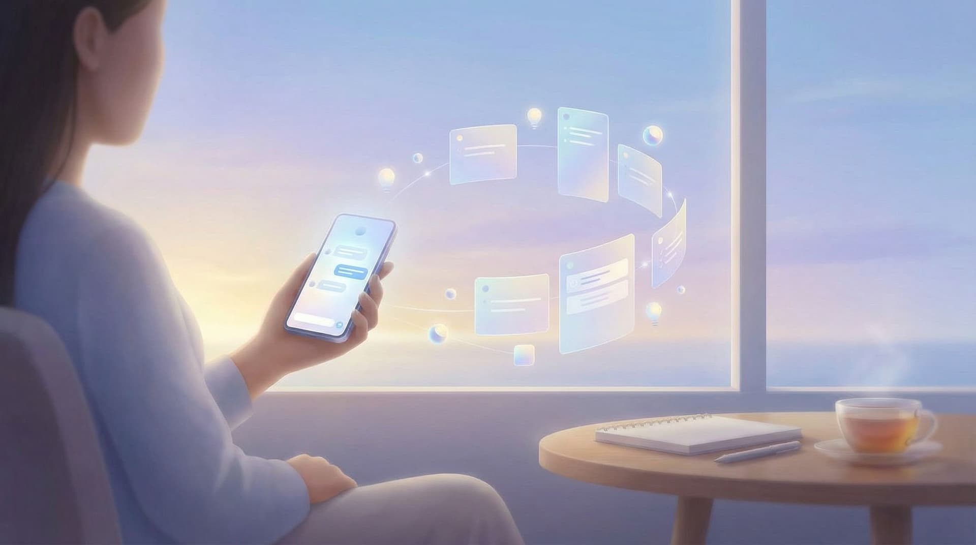 From Passing Thoughts to Gentle Plans: Letting SelfNote Turn “Maybe Someday” Ideas into Simple Next Steps